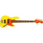 FENDER - MonoNeon Jazz Bass® V, Maple Fingerboard - Neon Yellow