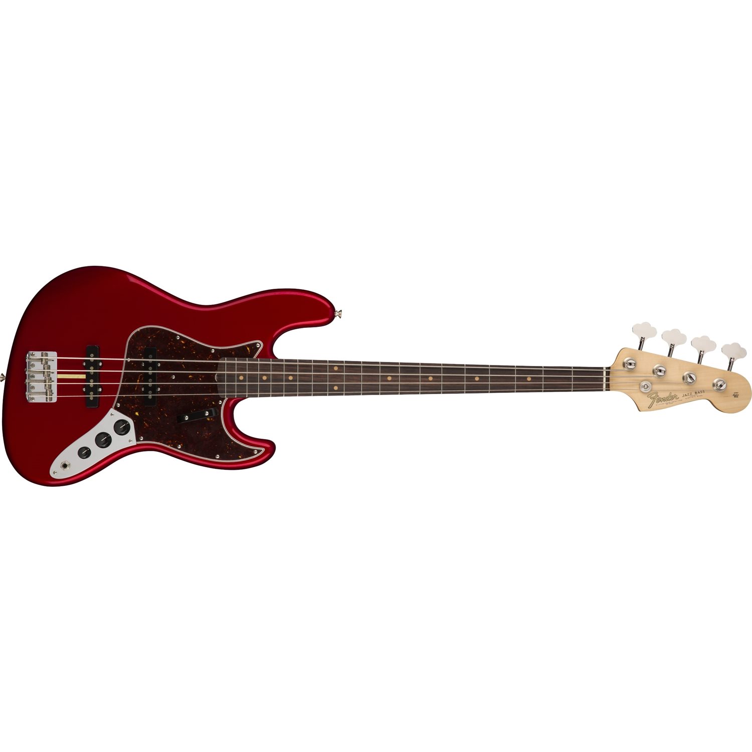 FENDER - American Original '60s Jazz Bass®, Touche en palissandre - Candy Apple Red