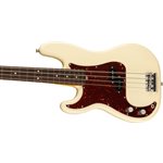 FENDER - American Professional II Precision Bass® - Gauchère, Touche en palissandre - Olympic White