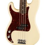 FENDER - American Professional II Precision Bass® - Left-Hand, Rosewood Fingerboard - Olympic White