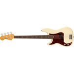 FENDER - American Professional II Precision Bass® - Gauchère, Touche en palissandre - Olympic White