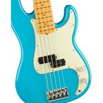 FENDER - American Professional II Precision Bass® V, 5 cordes, Touche en érable - Miami Blue