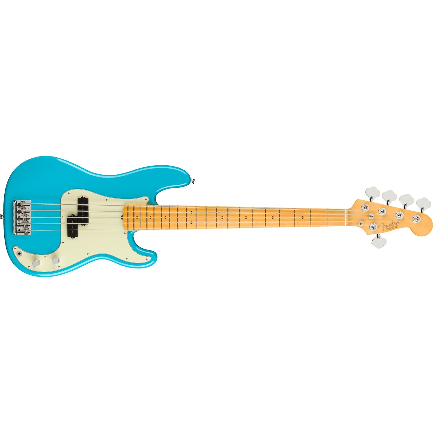 FENDER - American Professional II Precision Bass® V, 5-string, Maple Fingerboard - Miami Blue