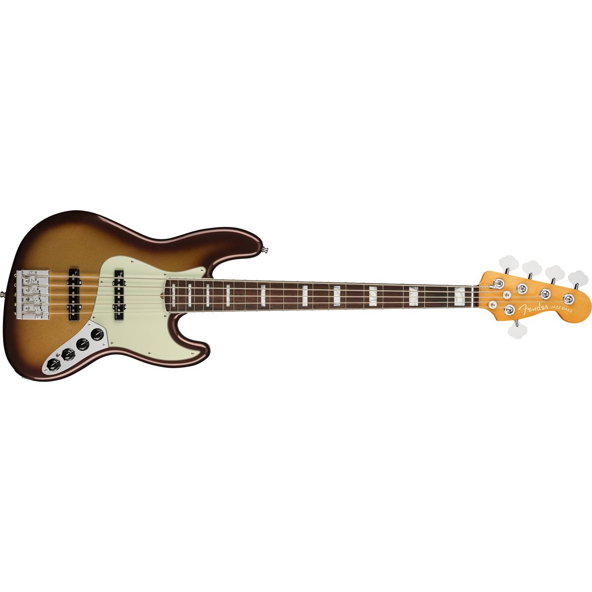 FENDER - AMERICAN ULTRA JAZZ BASS - 5 strings - Mocha Burst