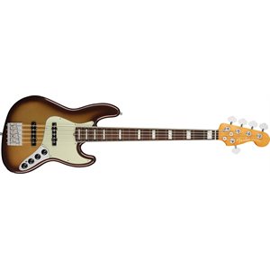 FENDER - AMERICAN ULTRA JAZZ BASS - 5 strings - Mocha Burst