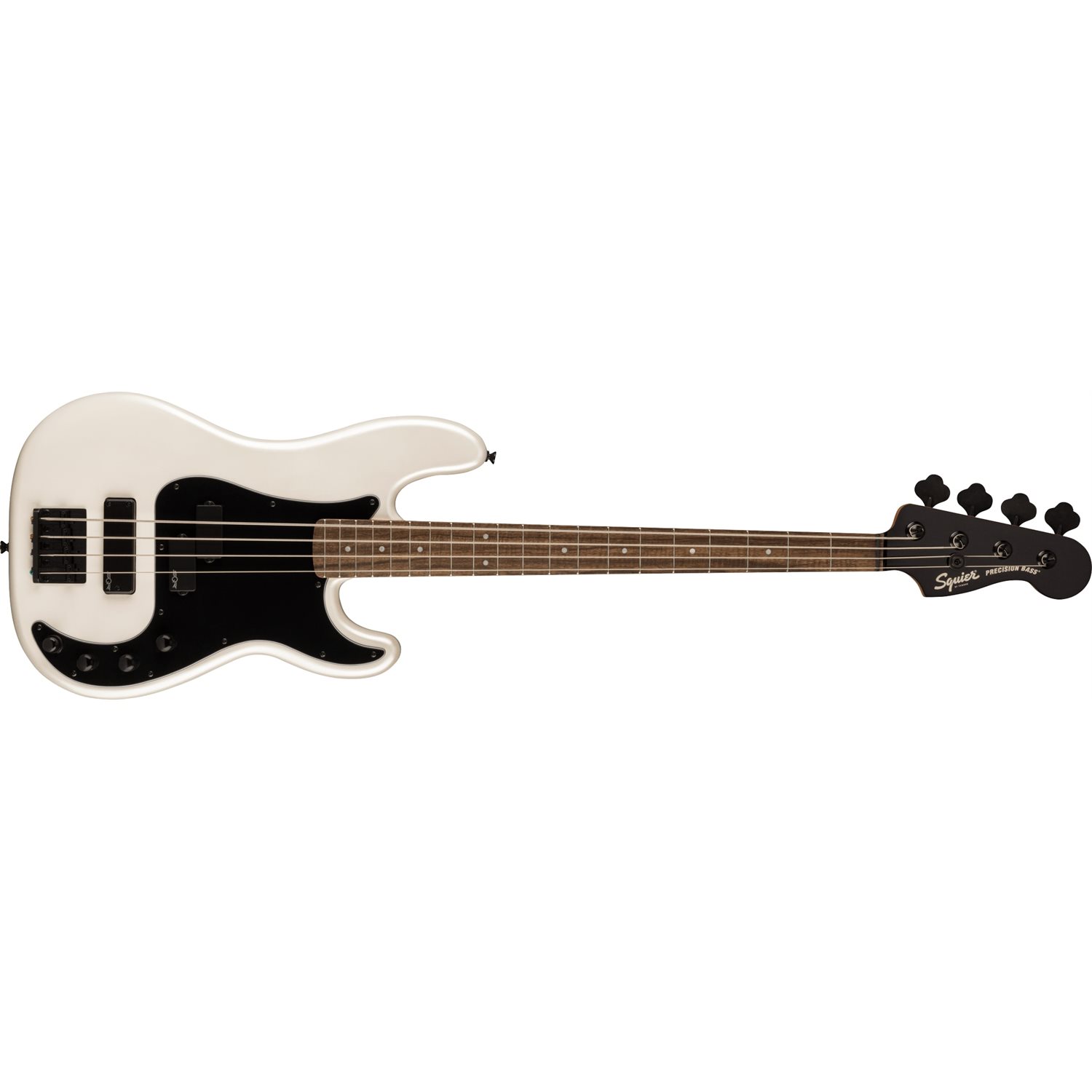 FENDER - Contemporary Active Precision Bass® PH, Touche en Laurier, Pickguard noir - Pearl White