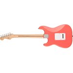 FENDER - Squier Sonic™ Stratocaster® HSS, Maple Fingerboard, White Pickguard - Tahitian Coral