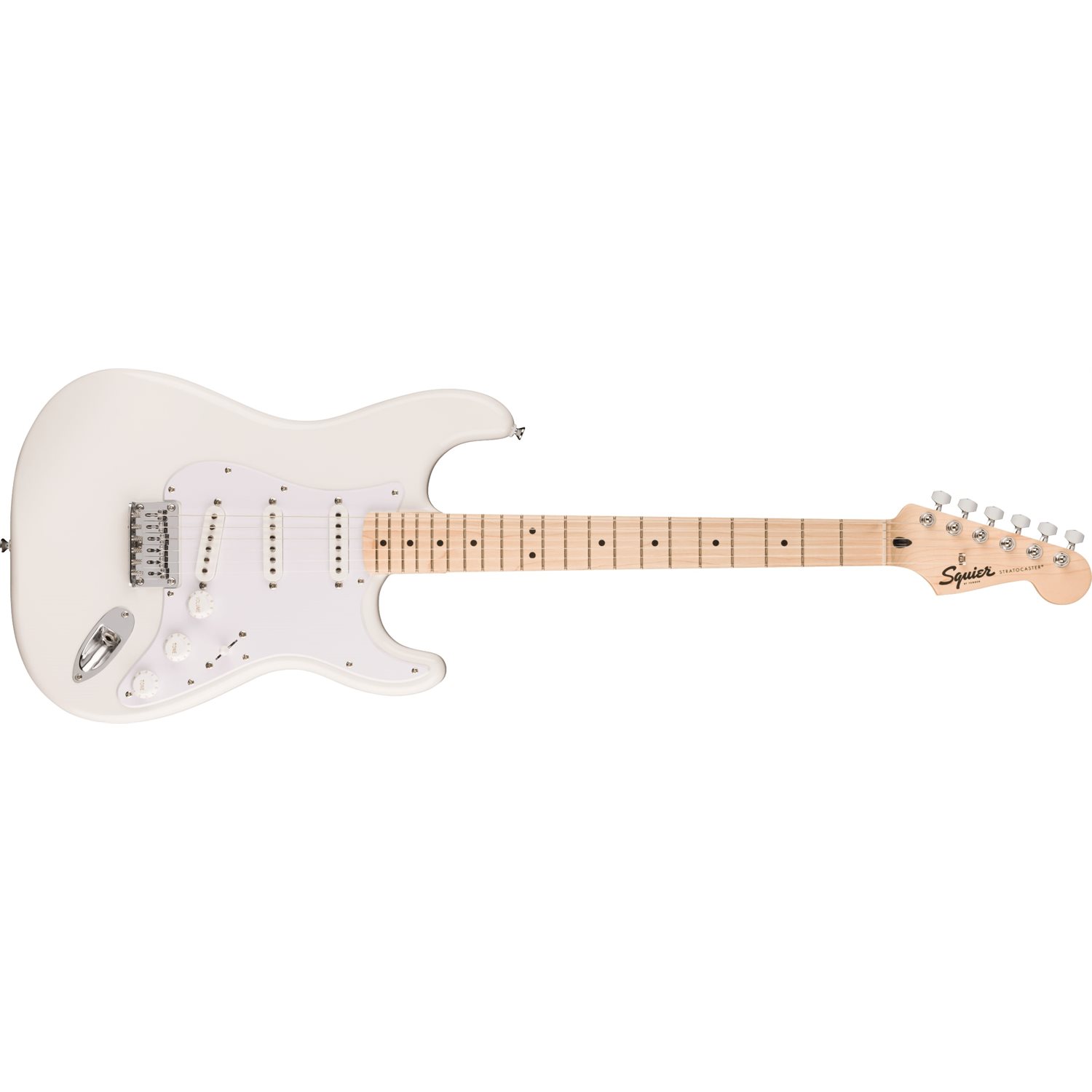 FENDER - Squier Sonic™ Stratocaster® HT, Maple Fingerboard, White Pickguard - Arctic White