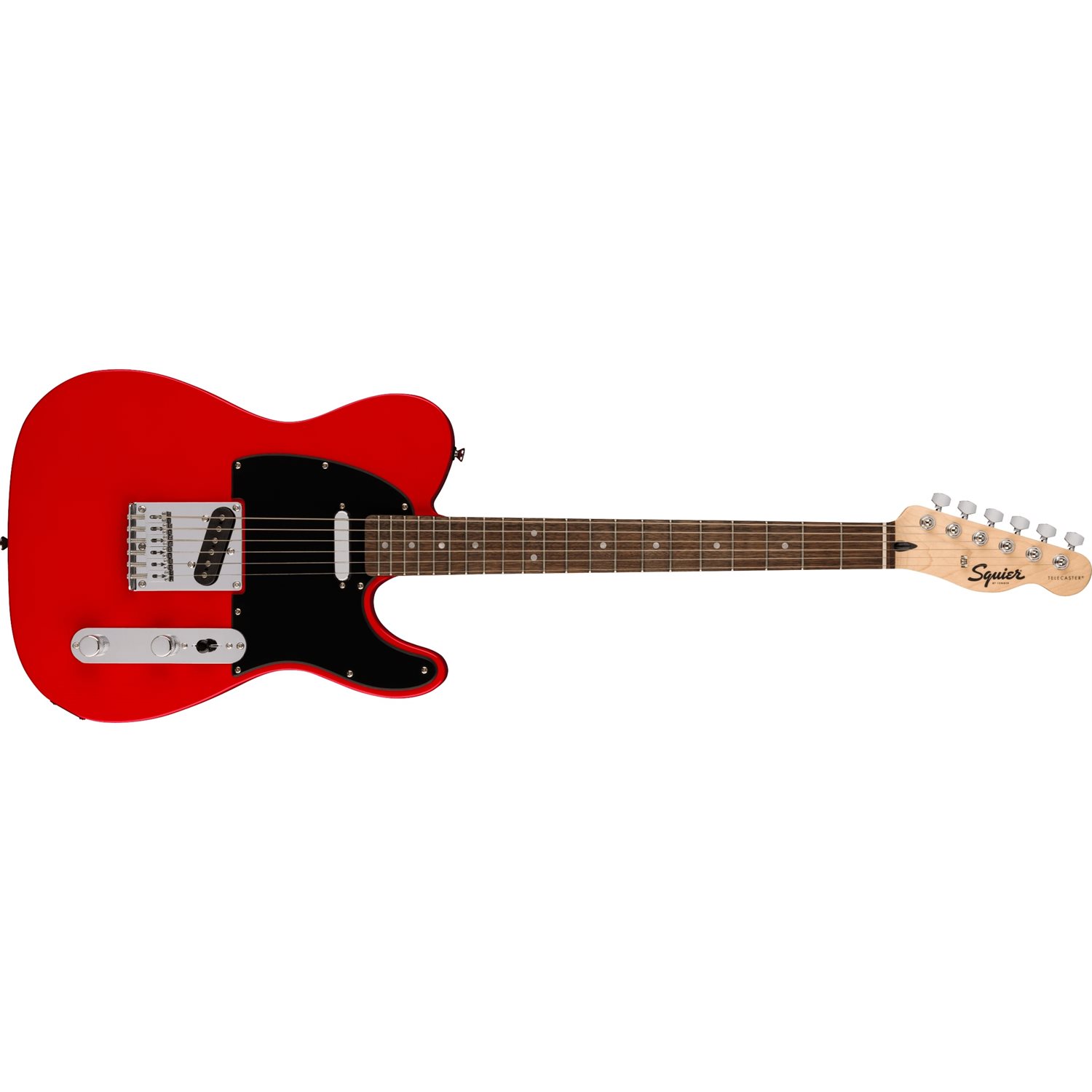 FENDER - Squier Sonic™ Telecaster®, Touche en laurier, Pickguard noir - Torino Red