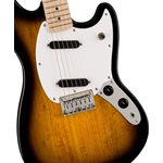 FENDER - Squier Sonic™ Mustang®, Touche en érable, Pickguard blanc - 2-Color Sunburst