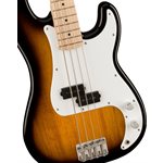 FENDER - Squier Sonic™ Precision Bass®, Maple Fingerboard, White Pickguard - 2-Color Sunburst