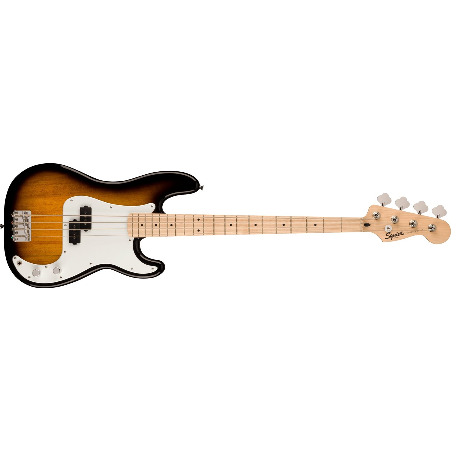 FENDER - Squier Sonic™ Precision Bass®, Maple Fingerboard, White Pickguard - 2-Color Sunburst