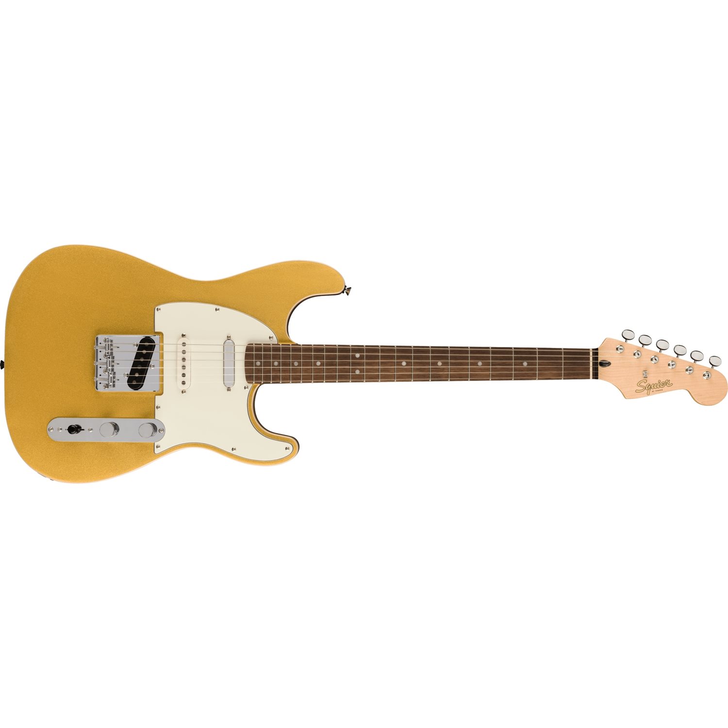 FENDER - Paranormal Custom Nashville Stratocaster®, Touche en laurier, Pickguard en parchemin - Aztec Gold