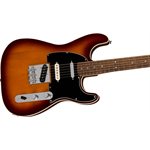 FENDER - Paranormal Custom Nashville Stratocaster®, Laurel Fingerboard, Black Pickguard - Chocolate 2-Color Sunburst