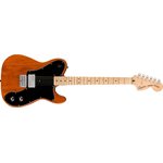 FENDER - Paranormal Esquire® Deluxe, Touche en érable, Pickguard noir, Mocha