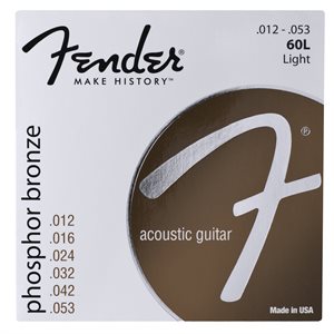 FENDER - PHOSPHOR BRONZE ACOUSTIC GUITAR STRINGS
