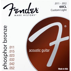 FENDER - PHOSPHOR BRONZE ACOUSTIC GUITAR STRINGS