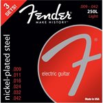 FENDER - Super 250L NPS Ball End Strings - 9-42 - 3 Pack