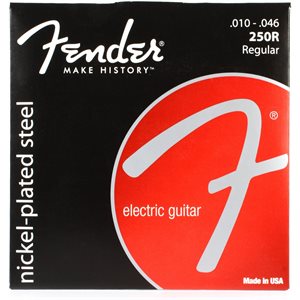 FENDER - SUPER 250'S NICKEL-PLATED STEEL STRINGS 