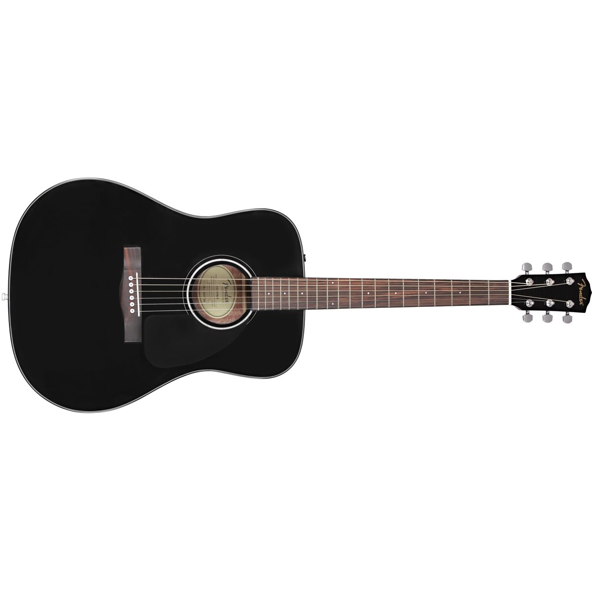 FENDER - CD-60 - avec étui rigide - NOIR