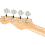 FENDER - Fullerton Precision Bass® Uke, Walnut Fingerboard, Tortoiseshell Pickguard - Olympic White