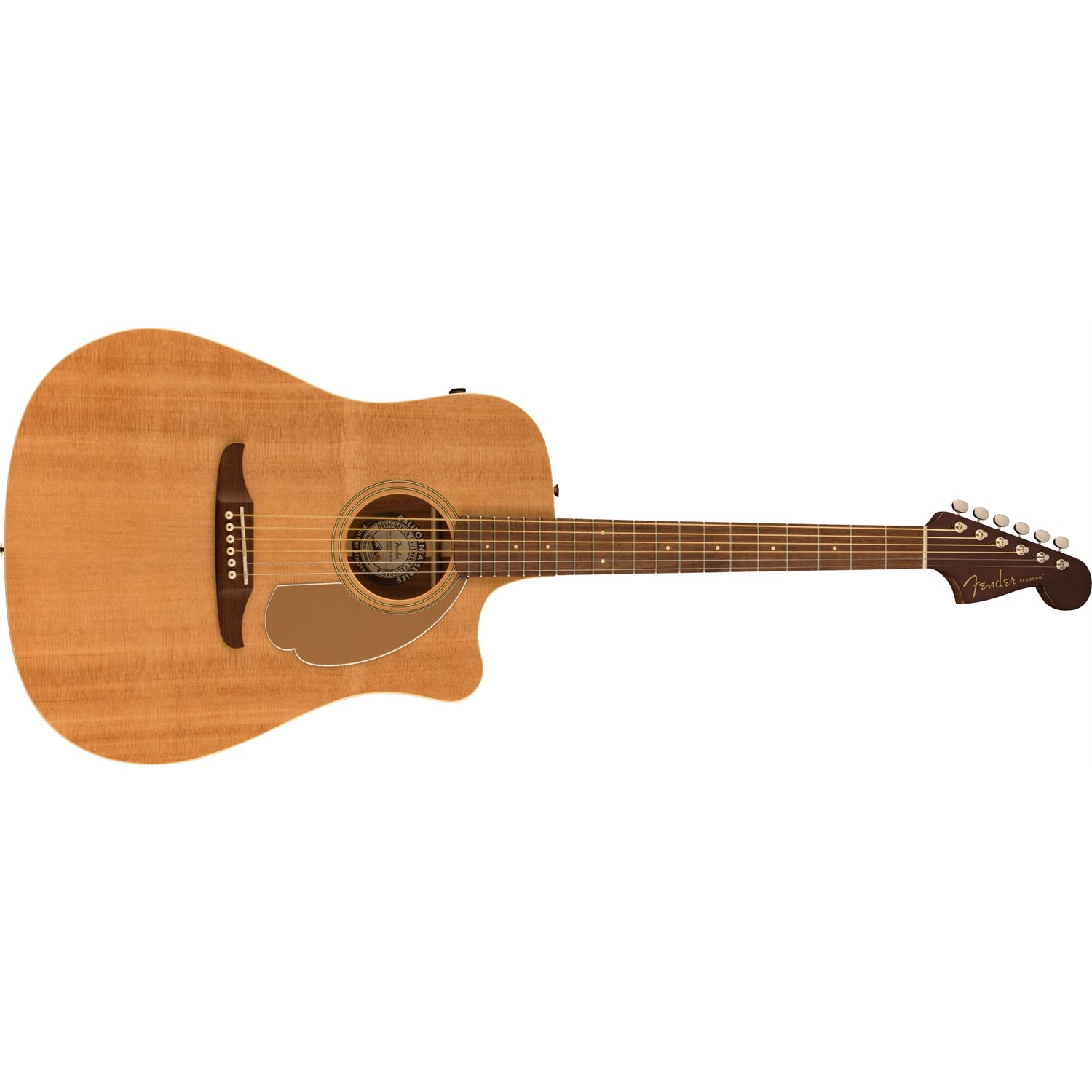 FENDER - Redondo Player, Touche en noyer, Pickguard doré - Naturel