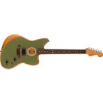 FENDER - Acoustasonic® Player Jazzmaster, Touche palissandre - Antique Olive