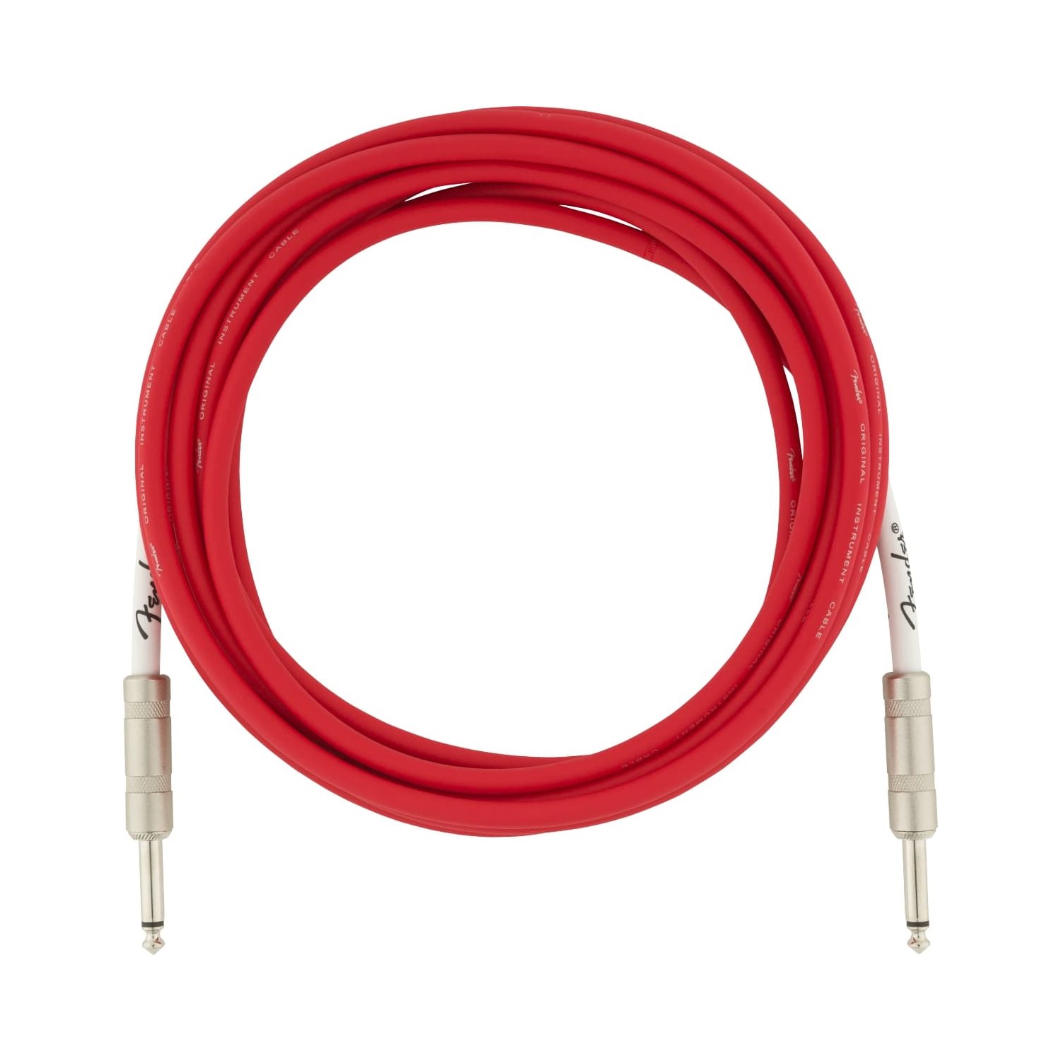 FENDER - Original Series Instrument Cable, 15', Fiesta Red