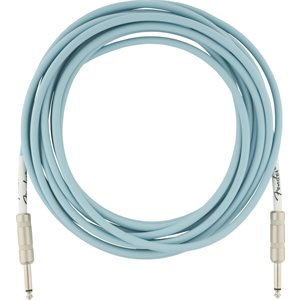 FENDER - Original Series Instrument Cable, 18.6', Daphne Blue