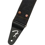 FENDER - Fender® x Wrangler® Riveted Denim Strap - Black