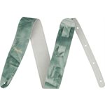 FENDER - Sangle en Cuir Tie Dye - Sage Green