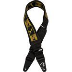 FENDER - Swell™ Neoprene Strap, Blk / Ylw / Brn Mono - 2.5''