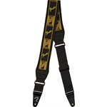 FENDER - Swell™ Neoprene Strap, Blk / Ylw / Brn Mono - 2.5''