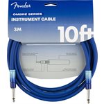 FENDER - CÂBLE D'INSTRUMENT - 10' - Belair Blue