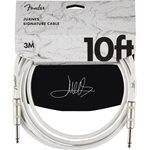 FENDER - Juanes 10' Instrument Cable - Luna White