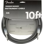 FENDER - INSTRUMENT CABLE - 10' - Silver Smoke