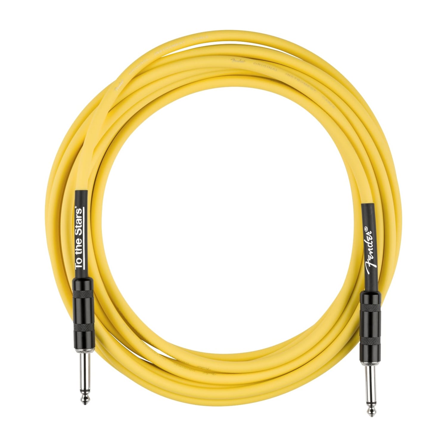 FENDER - Tom DeLonge 10' To The Stars Instrument Cable - Graffiti Yellow