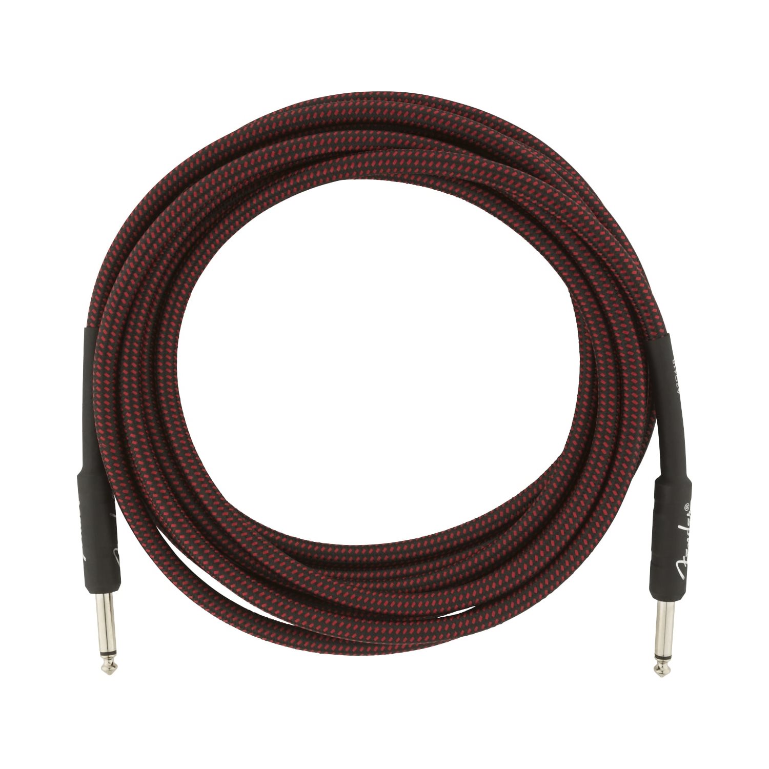 FENDER - Professional Series Instrument Cable, 15', Red Tweed