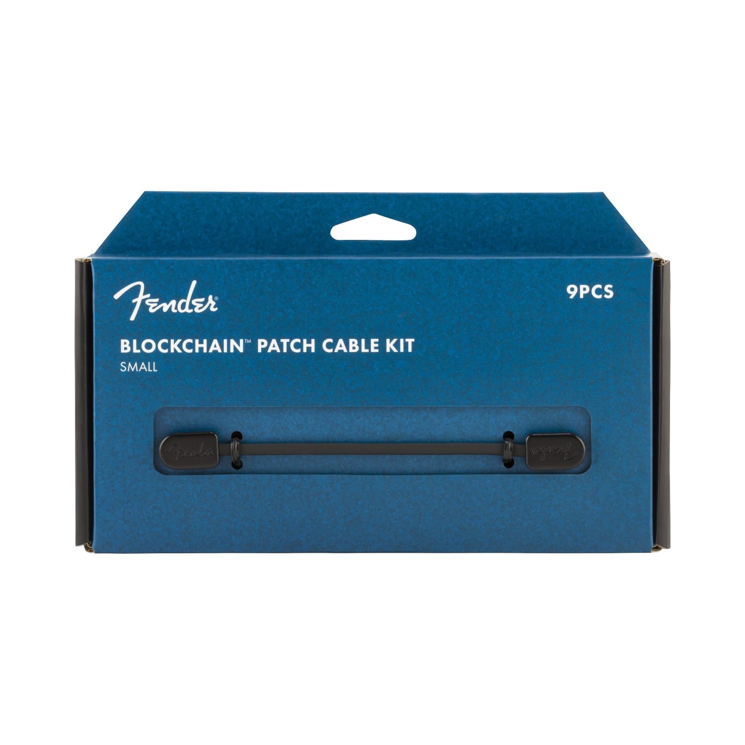 FENDER - BLOCKCHAIN PATCH CABLE - 9 CABLES KIT - RIGHT ANGLE - SMALL