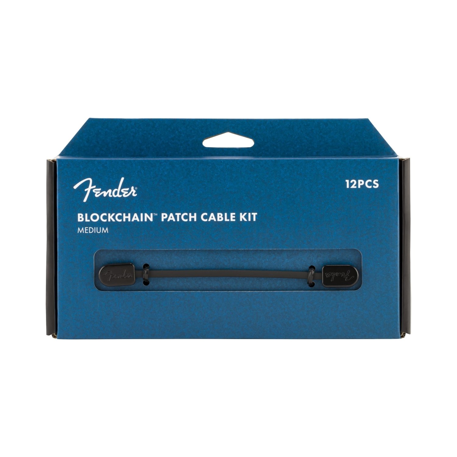 FENDER - BLOCKCHAIN PATCH CABLE - 12 CABLES KIT - RIGHT ANGLE - MEDIUM