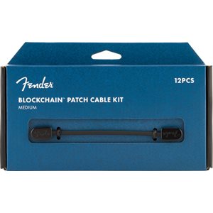 FENDER - BLOCKCHAIN PATCH CABLE - 12 cables kit - right angle - medium