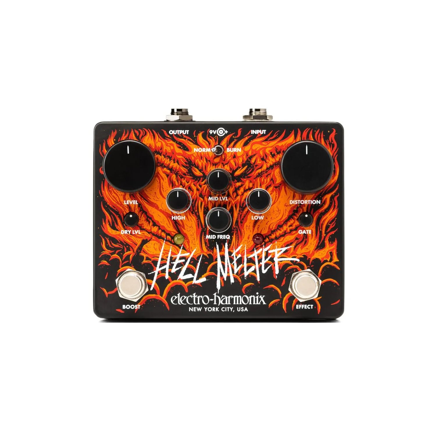 EHX - HELL MELTER - DISTORSION MÉTALLIQUE AVANCÉE