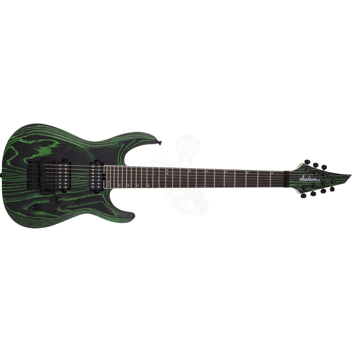 JACKSON - Pro Dinky Modern Ash - 7 STRINGS - Baked Green 