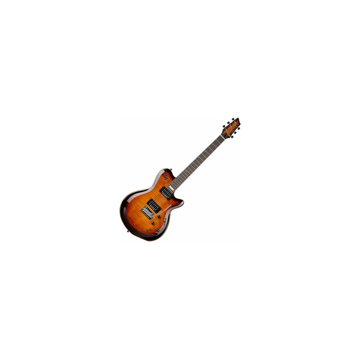 GODIN - 024124 - guitare électrique LGXT Cognac Burst Flame AA