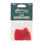 MARTIN - Delrin Picks - Red .46mm (.50) - 12 pack