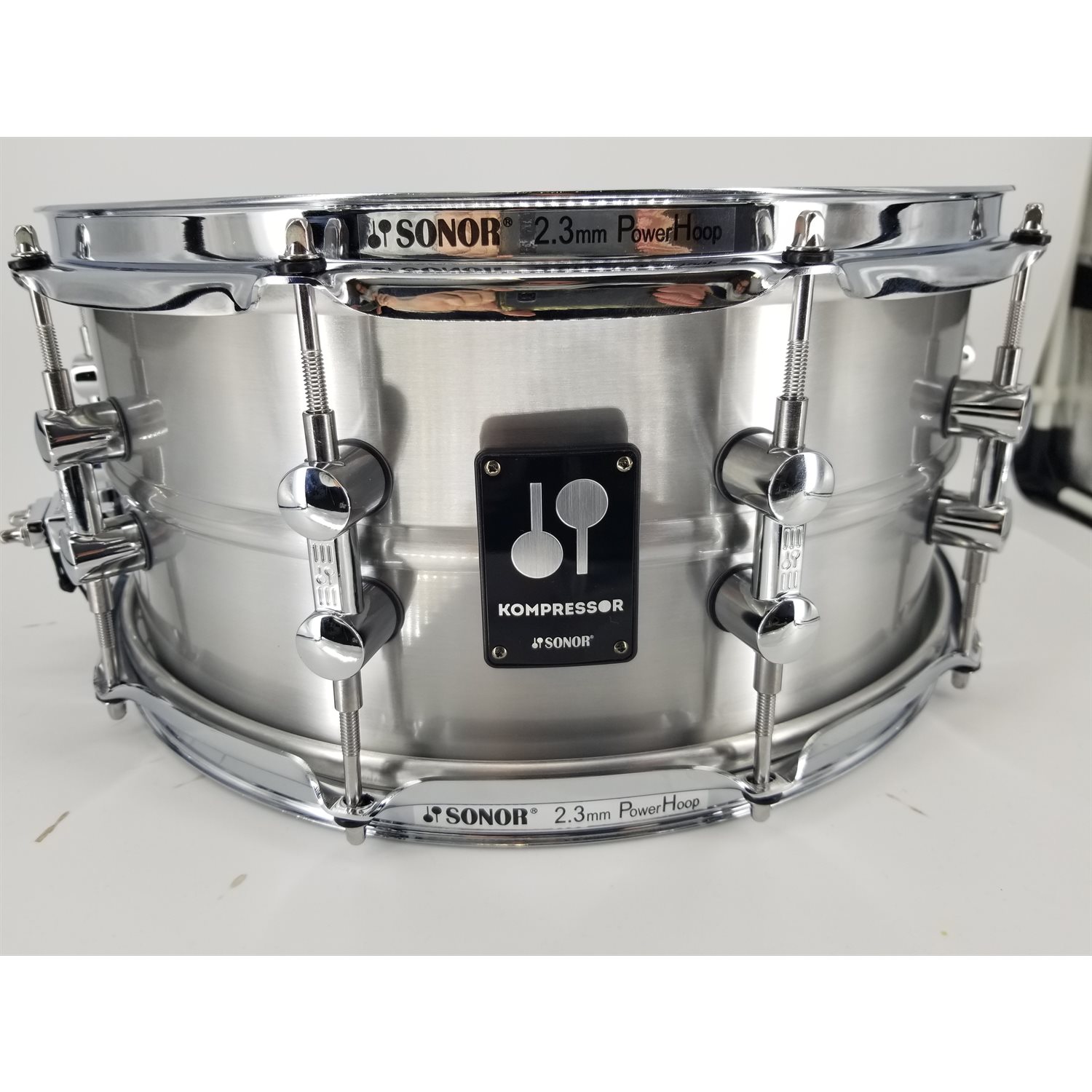 SONOR - KS-1465-SDA - Kompressor Snare Drum - Aluminium 14x6.5 - Polished