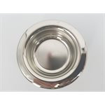 PIATTINO - 920201 - Caster Cups - CHROME - sold individually