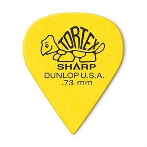 DUNLOP - 412-073 - TORTEX® SHARP PICK .73MM - ensemble de 12