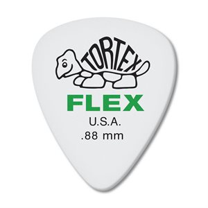 DUNLOP - 428P.88 - TORTEX® FLEX™ STANDARD PICK .88MM - lot de 12