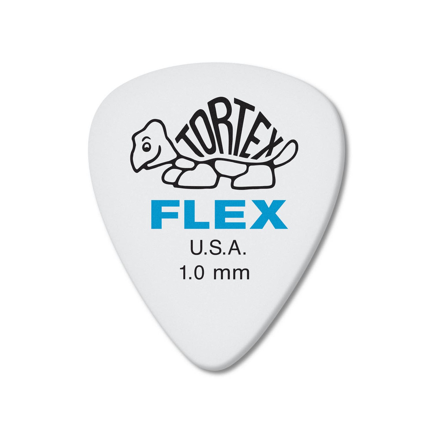 DUNLOP - 428P1.00 - TORTEX® FLEX™ STANDARD PICK 1.0MM - 12 pack